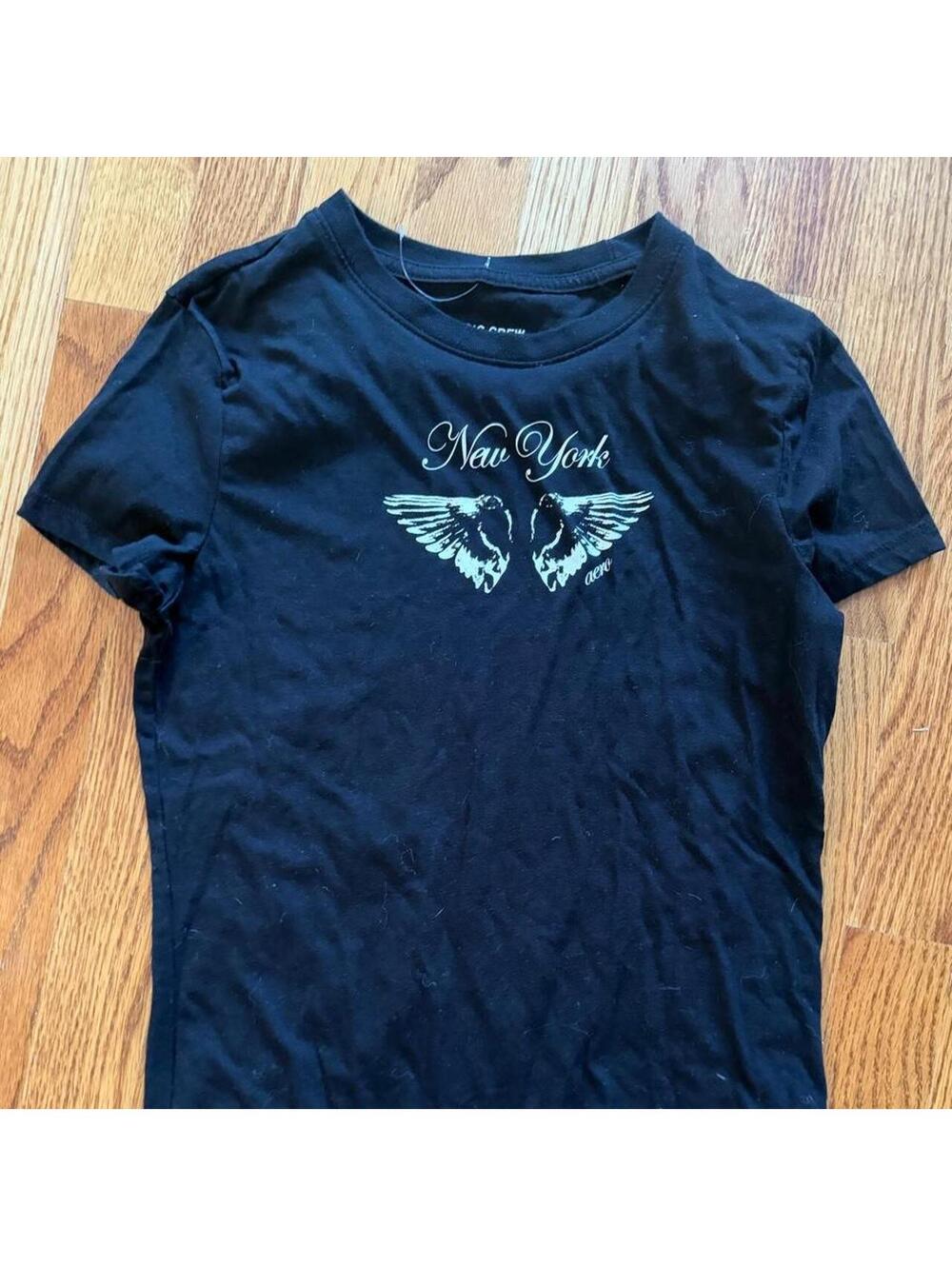 Aeropostale Women's Black Tshirt